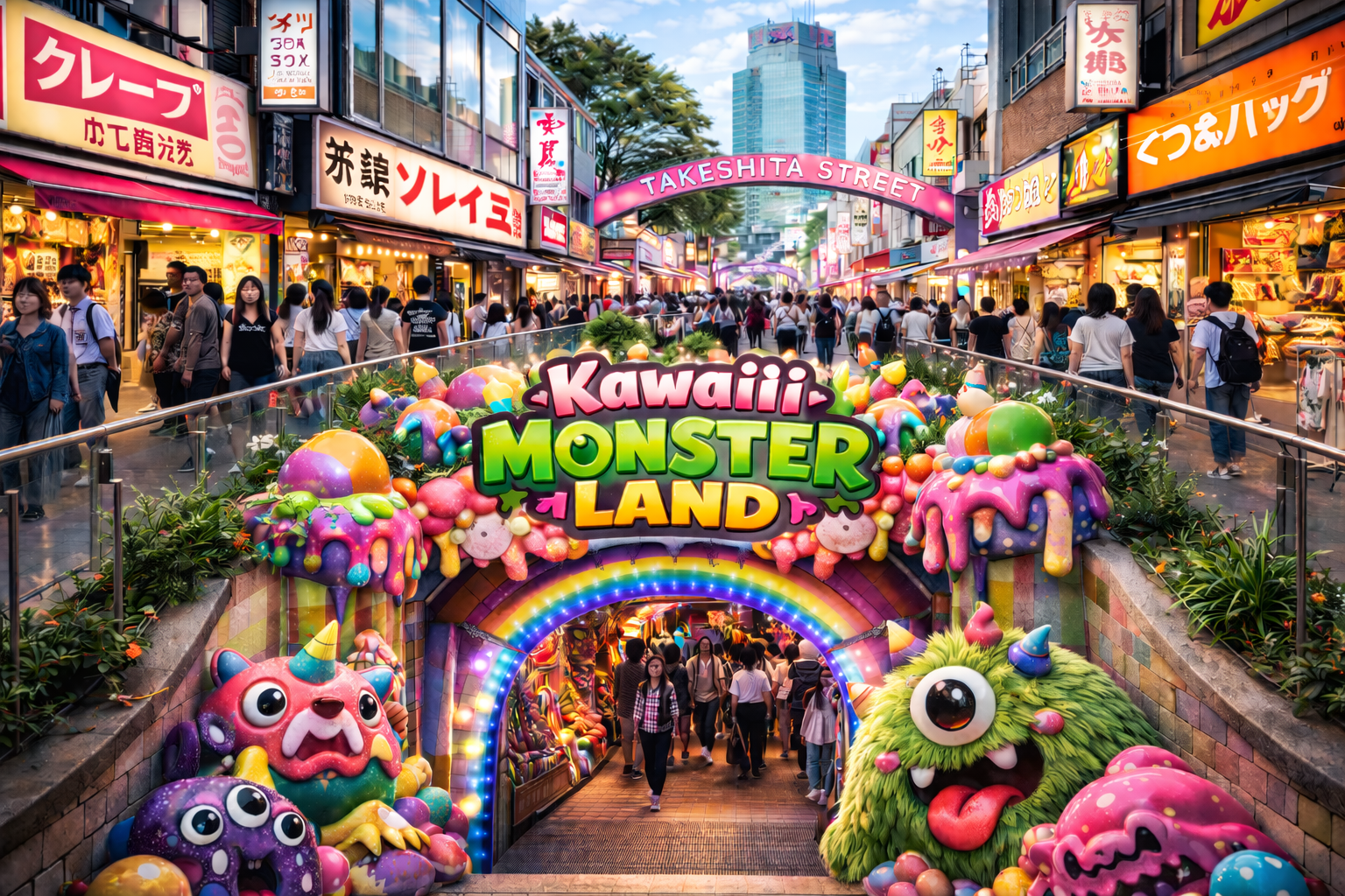 Harajuku’s Chaos is Back: Your First Look at Kawaii Monster Land (2026)