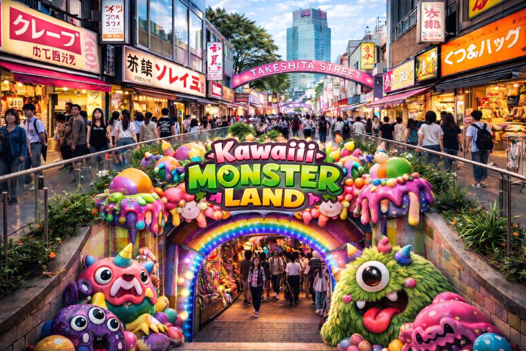 Harajuku’s Chaos is Back: Your First Look at Kawaii Monster Land (2026)